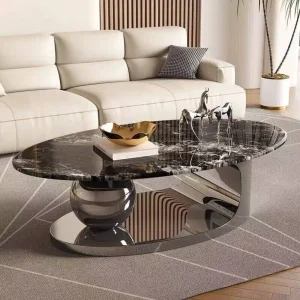 Movable Center Small Retro Metal Simple Nordic Portable Luxury Modern Coffee Tables for Living Room Bed Side Table Bedroom