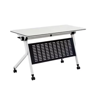 Movable Freely Combinable Office Folding Tables Metal Frame Training Staff Conference Tables