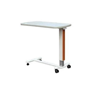 Movable Hospital Overbed Dining Bed Table With Drawer