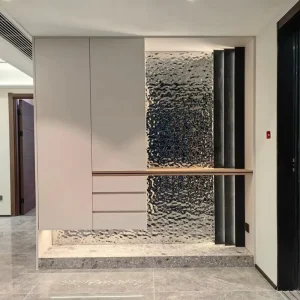 Multi Function Bespoke Front Door Cabinet Umbrella Bin and Key Tray Built in Custom Organizer for Daily Household Porch