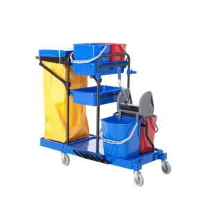 Multi Functional Plastic Hotel Trolley Cart for Guest Room for Housekeeping Use