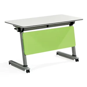 Multi Functional Training Meeting Table Folding Combination Movable Long Table Self Owned Flip Board Study Desk Modern