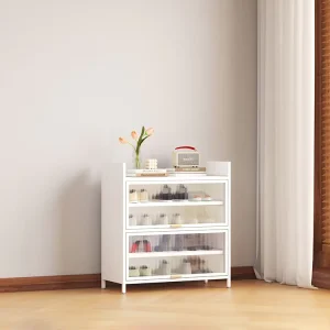 Multi Layer Shoe Storage Rack Metal Shoe Rack Steel Shoe Cabinet Modern Shoe Storage Cabinet Shoe Rack Organizer for Living Room