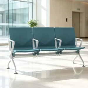 Multi Person Cold Rolled Steel Modern Comfortable Adjustable Waiting Chair for Airport Hospital School Use Thickened Steel Pipe