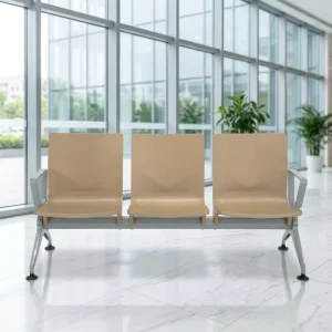 Multi Person Metal Modern Comfortable Adjustable Commercial Waiting Chairs for Airport Hospital School Use