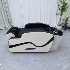 Multi functional Hair Washing Bed Adjustable Head Spa MassageBed Headspace Shampoo Bed with Salon Sink