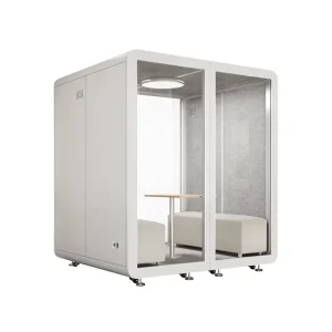 Multi person Office Meeting Cubicle With Computer Desk Suitable for Private Office Silent Soundproof Cubicle Office Partition