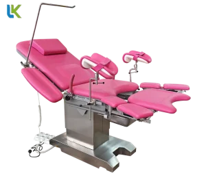 Multifunction Adjustable Electric Metal Hospital Obstetric Bed Gynecology Operation Delivery Table