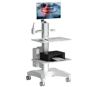 Multifunction Aviation Aluminum Hospital Trolley Emergency Cart for Dental and Clinic Use Lightweight Durable