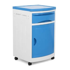 Multifunctional Adjustable ABS Drawer Shelf Storage Hospital Nursing Ward Clinic Medical Bedside Cabinet