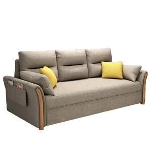 Multifunctional Convertible Sofa Bed Manual 3 Seater Modern Fold Out Sofa Sleeping Hotel Villa Folding Sofa Bed