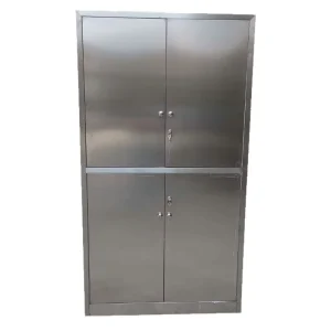 Multifunctional Modern Design Office Locker 304 Stainless Steel Wardrobe Cabinet Filing Cabinet for Western Medicine Metal Panel