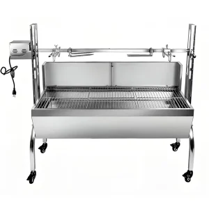 Multifunctional Outdoor BBQ Plancha Firewood Stainless Steel 304 Brazier Charcoal Grill