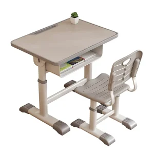 Multifunctional School Furniture with Storage Solutions and Office Home Study Table Ergonomic Design Adjustable Height Set