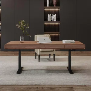 Multifunctional Solid Wood Office Desk Ergonomic Custom Office Desk Load bearing Height Adjustable Desk
