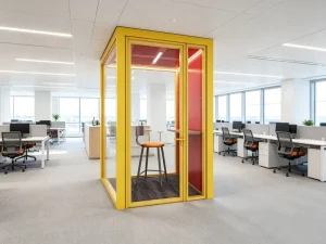 MySpace Modular Cubicle Modern Aluminum Soundproof Partition Walls for Office School Hospital Home Use