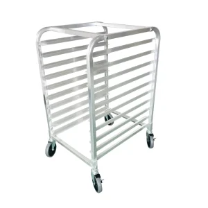 NSF Aluminum 10 Tier Sheet Knock Down Food Pan Trolley