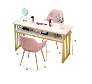 Nail Enhancement Table with Vacuum Cleaner Full Set of Nail Desktop