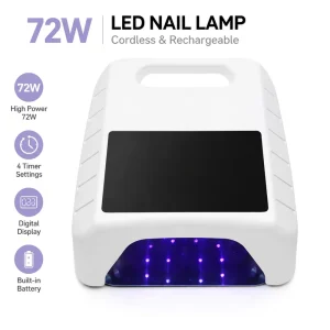 Nail Equipments 72W Light Curing Gel Nail Art Tools Salon Table Manicure Machine High Powder Nail Dryer UV LED Nail Lamp