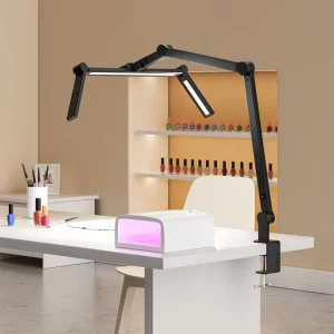 Nail Light Lamp Nail Table Lamp Nail Desk Lamp LED Lamp Nails Lamp for Manicurist Table Lampara De Mesa De Unas