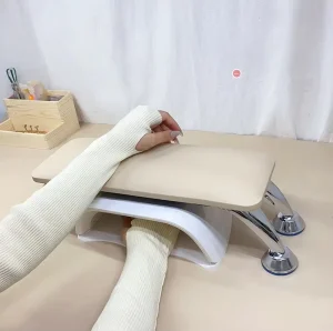 Nail Salon Multi Functional Hand Rest Pillow Footrest Stool Stand Pedicure Foot Cushion UV LED Lamp Holder for Manicure Tools