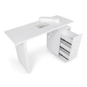 Nail Table Manicure Table Nail Desk Station Beauty Salon Nail Art Equipment with 3 Drawers
