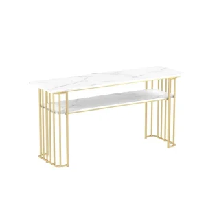 Nail Table Pink Chairs Beauty Salon Nail Station Manicure Table Leisure Facilities Multifunctional Nail Spa Salon Furniture
