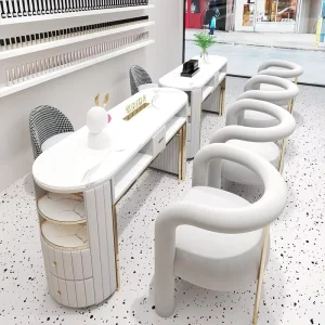 Nail Table Table De Manicure for Nails Salon Furniture Manicure Tavolo Unghie Mesa De Design Desk with Dust Collector
