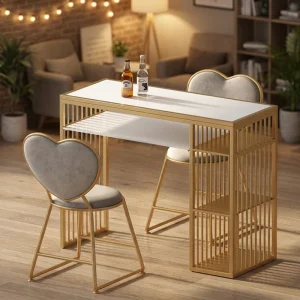 Nail Technician Professional Manicure Table for Gel Nails Station Salon Furniture Table for Manicure Light Luxury