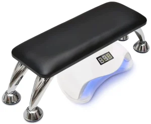 Nails Armrest Table with Pillow Cushion and Hand Holder for Manicure Pedicure