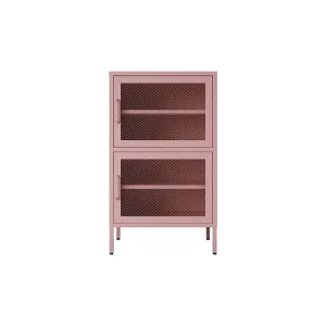 New 2 Door Sideboard Storage with One Shelf Each Door Household Furniture Steel Cabinet with Drawers for Living Room