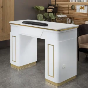 New Arrival Manicure Table Gold
