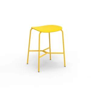 New Collection Stackable Iron Modern Eco-Friendly Bar Stools Lightweight Home Bar & Hotel Use Commercial Furniture Bistro Set
