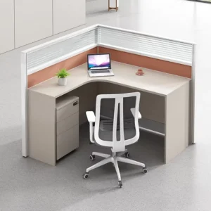 New Commercial Modern Modular Wooden Call Center Desk Convertible Extendable Office Cubicle with Panel Style