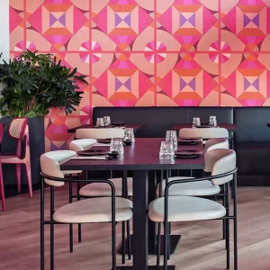 New Design Cafe Hotel Dining Set Restaurant Furniture Dining Set