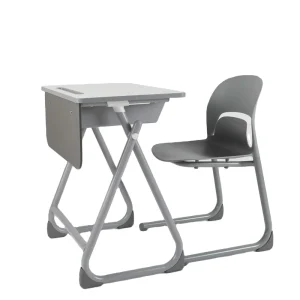 New Design Durable Metal Scandinavian School Furniture Classroom Student Study Desk and Chair Set for Home Office Living Room