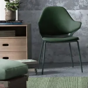 New Design Furniture Cafe Chairs with Upholstery Danish Dining Chair Price Chair Rustic Metal Home for Restaurant