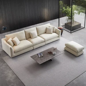 New Design Hotel Comfort Couch Sofas Fabric Living Room Italian Classic Sofa Set