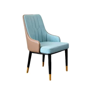 New Design Hotel Dining Armchair High End Leisure Leather Chairs for Restaurant Hotel Coffee Shop