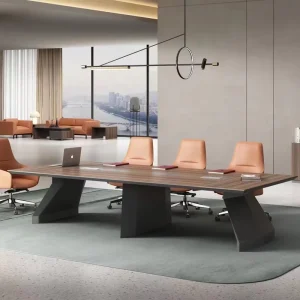 New Design Modern 8 Seater Meeting Table Wood Conference Room Tables