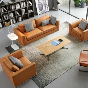 New Design Modern Executive Leather Office Sofa Design
