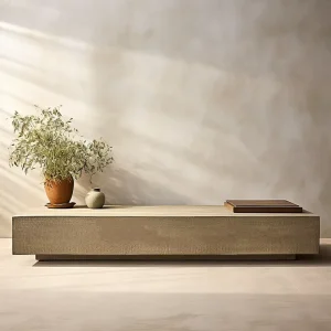 New Design Modern Luxury Teak Wood Outdoor Furniture Rectangular Coffee Table