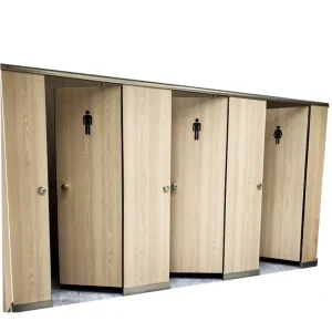 New Design Modern Toilet Cubicle System 12mm HPL Waterproof & Fireproof School & Hospital Use 5 Year Warranty
