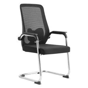New Design Office Chair With Armrest No Wheel Meeting Room Luxury Computer Visitor Office Waiting Modern Conference Office Chair