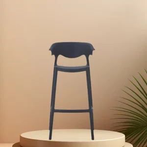 New Design Stackable Modern Outdoor bar Stool Chair for Kitchen Tall bar Chair Plastic Kitchen High Chair