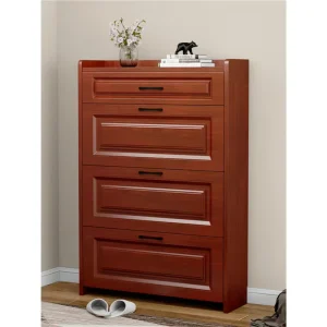 New Design Traditional Modular Space Saving Wood Living Room Apartment Hospital Shoe Rack Cabinet