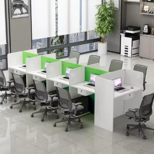 New Highly Popular Durable Modern Commercial Furniture Wooden Cubicle Desk Employee Staff Office Table