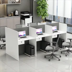 New Highly Popular Modern Durable Price Commercial Furniture Wooden Cubicle Desk Employee Staff Office Table