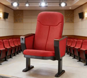New Modern Conference and Auditorium Chair with Strong Metal Frame Church Chair