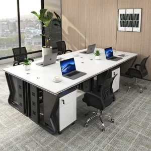 New Modern Custom Durable Adjustable Office Computer Desk Wood Panel Table for Home or Villa China